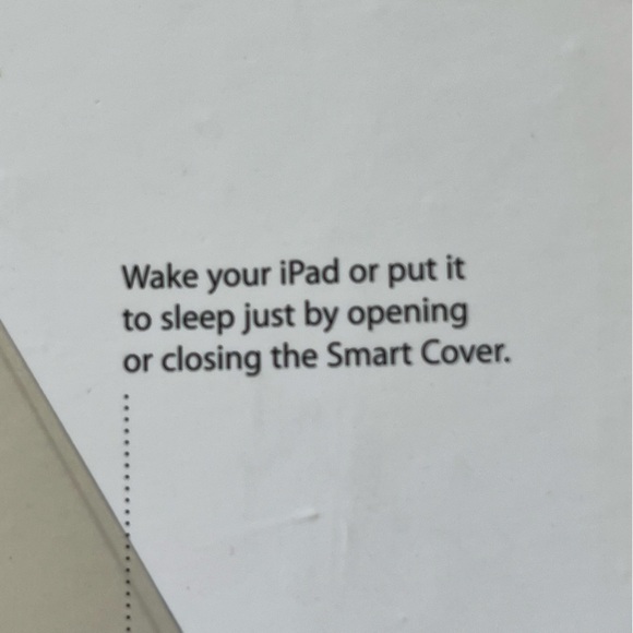 Apple IPad Smart Cover Black Leather - Picture 5 of 9